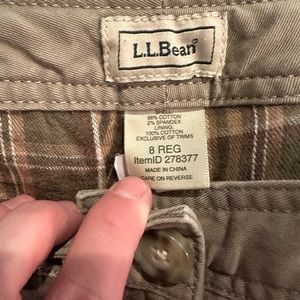 Women’s LL Bean Lined Pants size 8